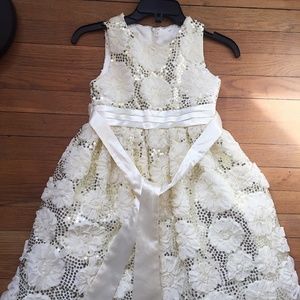 🚫SOLD🚫 American Princess Floral Sequin Dress